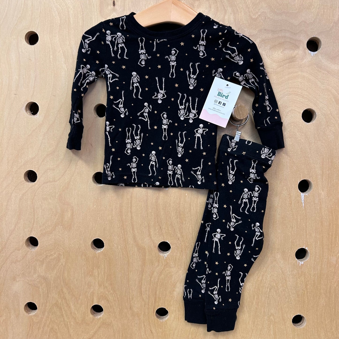 Black Skellies + Stars Pajamas