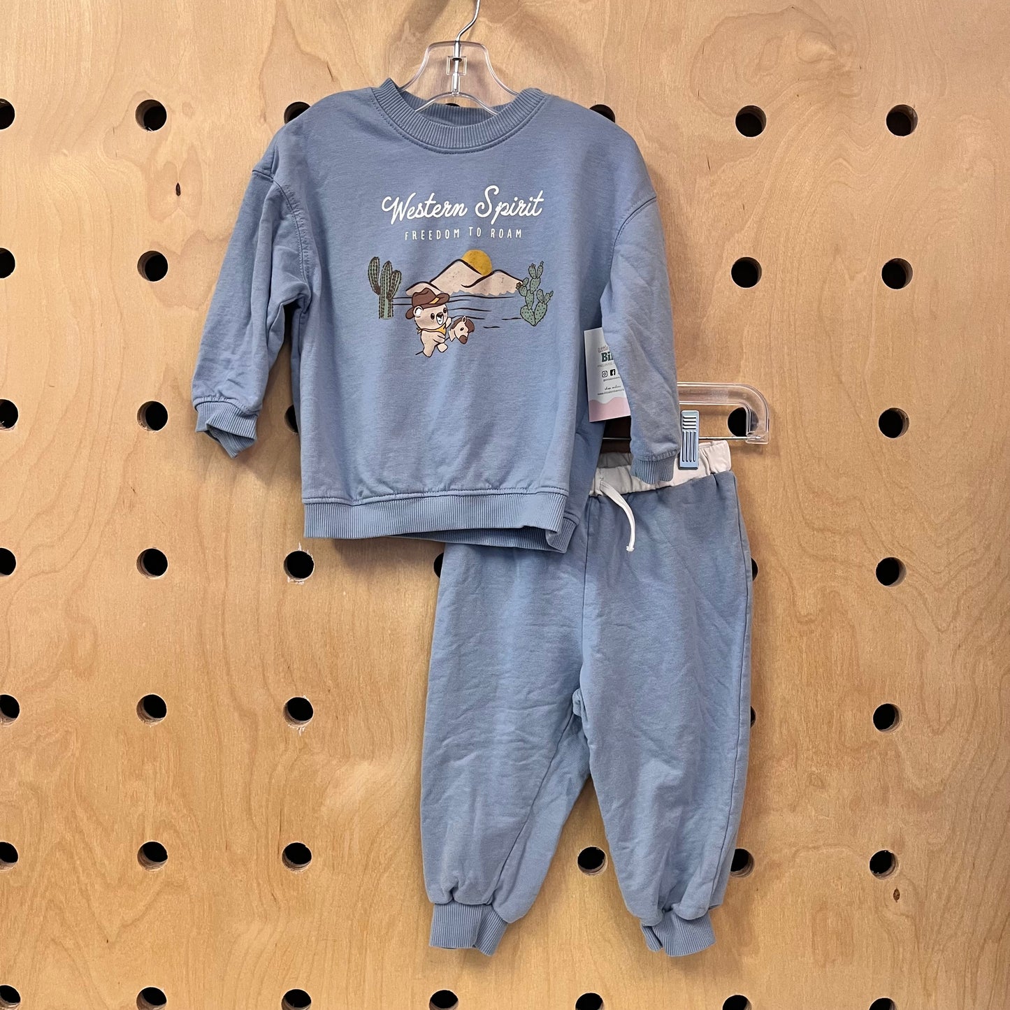 Blue Western Spirit Outfit