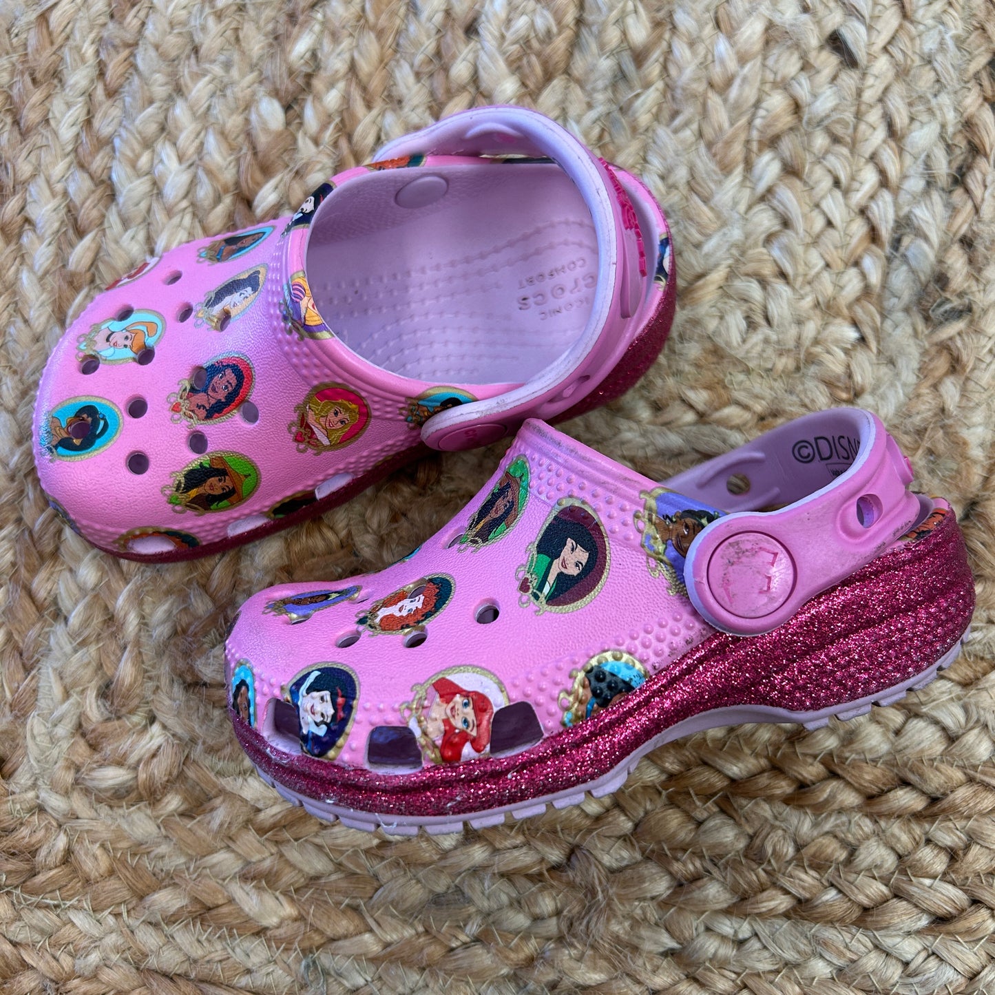 Pink Princess Clogs
