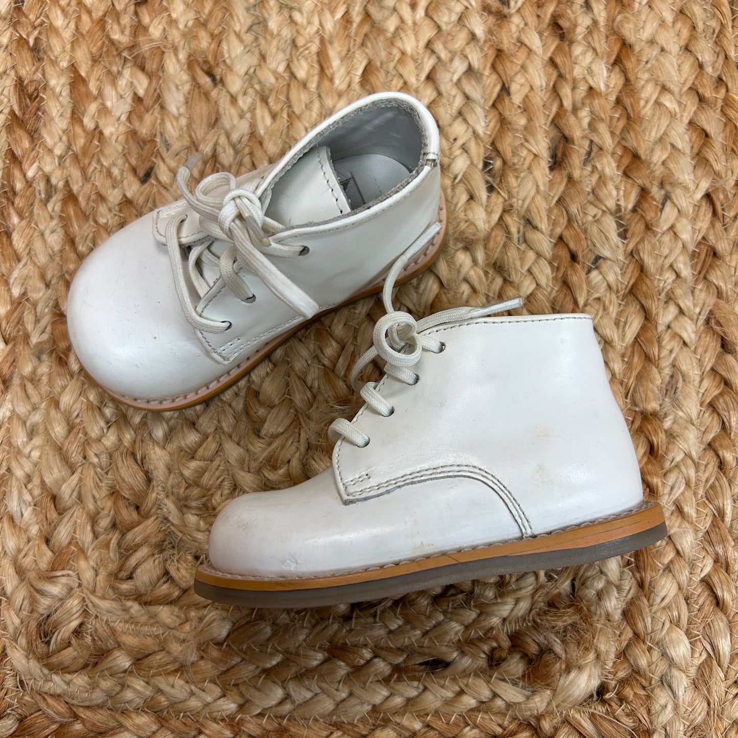 White Leather Dress Shoes