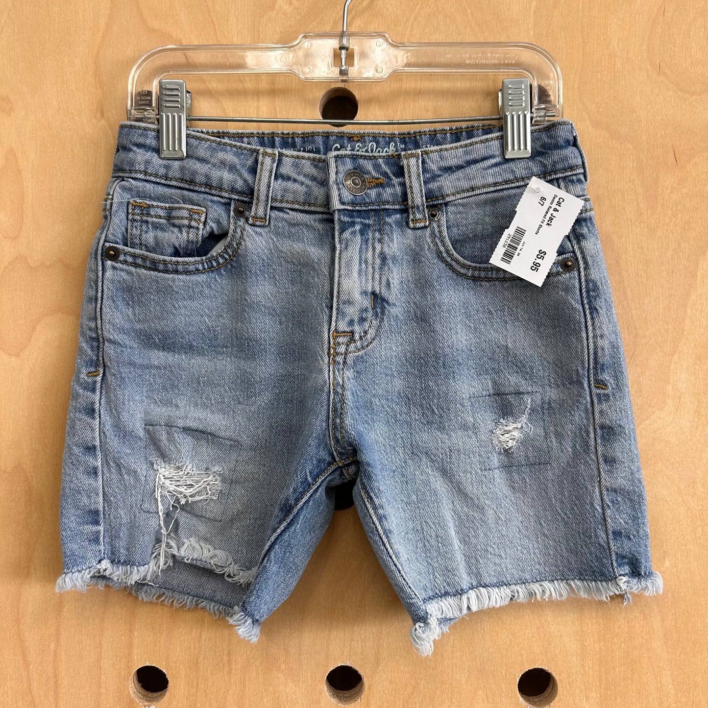 Denim Relaxed Fit Shorts