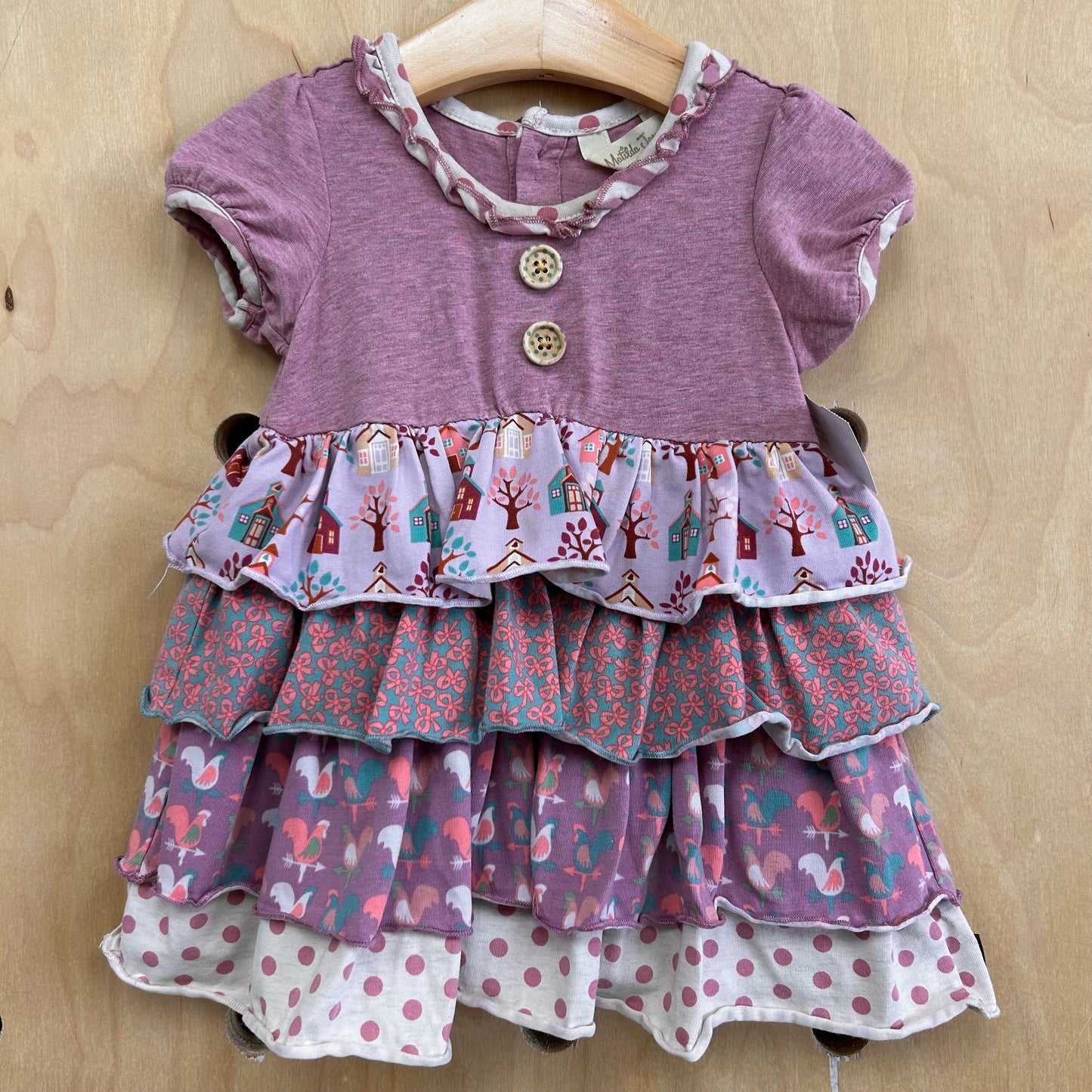Lavender Rooster Dress