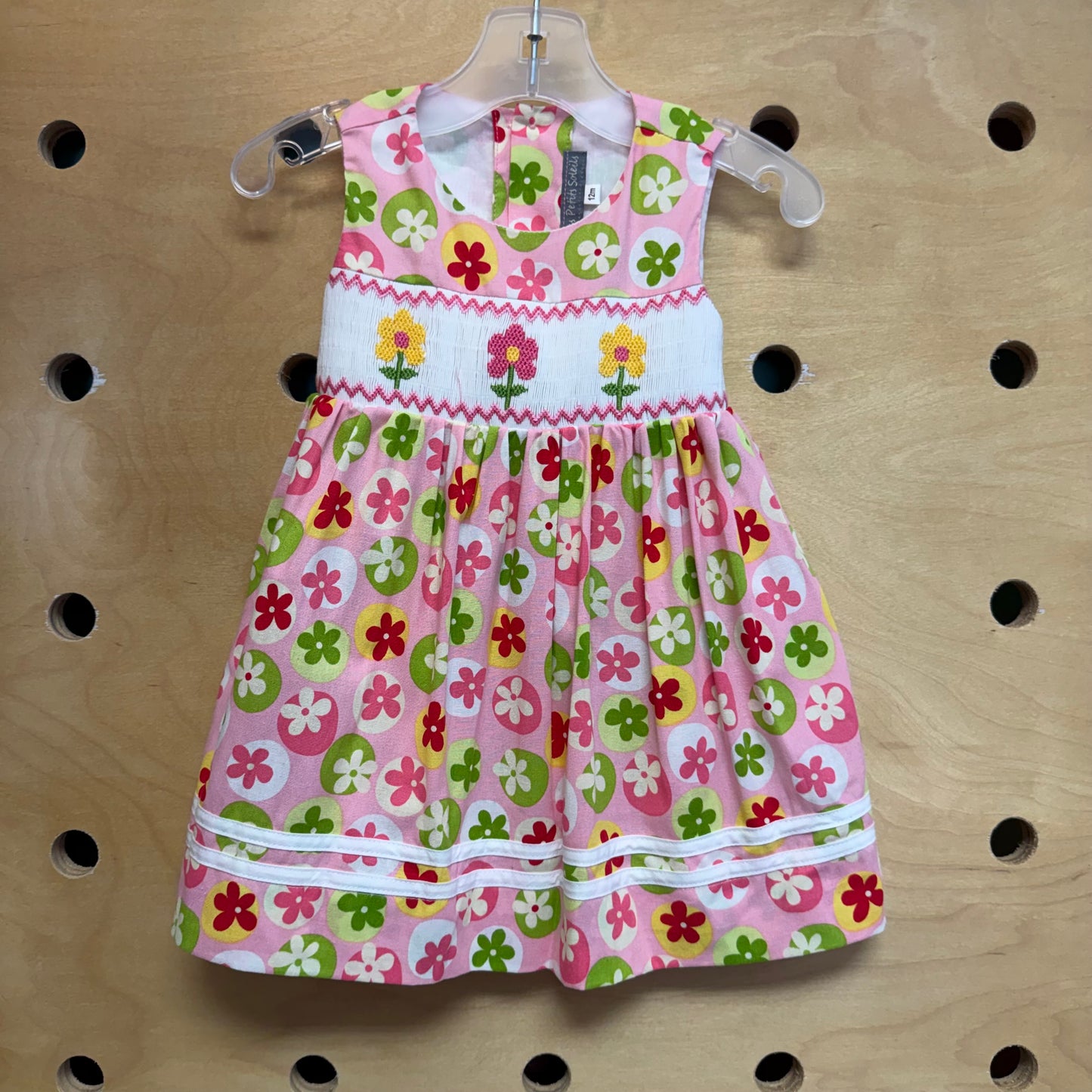 Pink Floral Dress