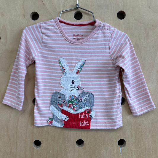 Pink Striped Fairy Tales Top