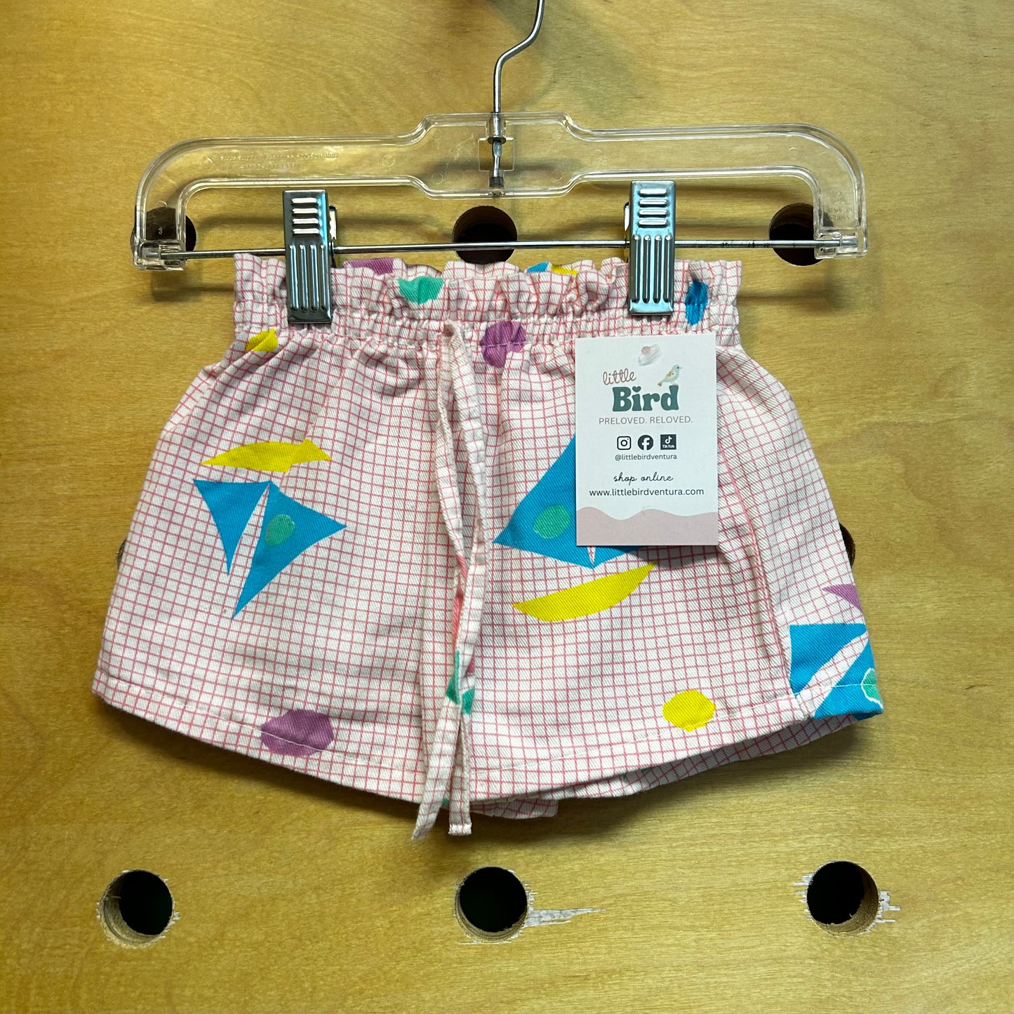Tiges Pals Pink Sailboat Shorts