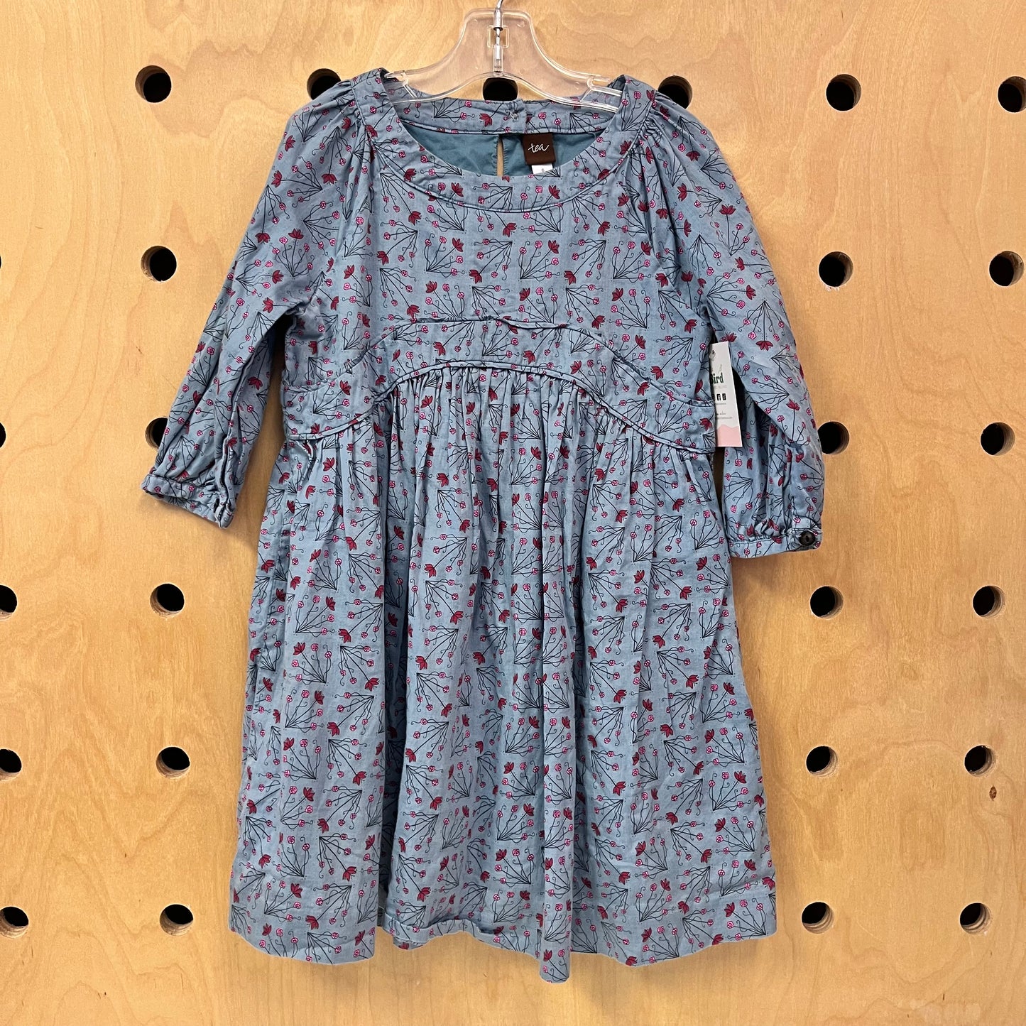 Blue Floral Dress