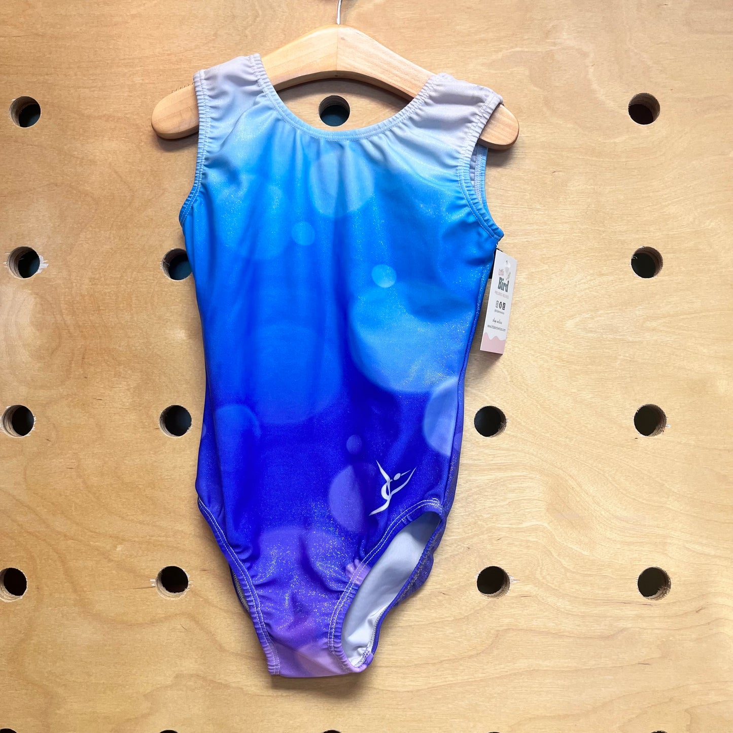 Purple/Blue Bubbles Shimmer Leotard