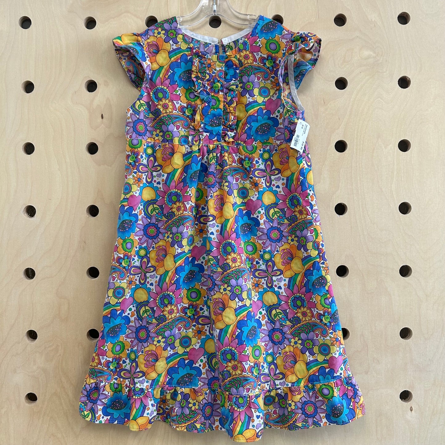 Retro Floral Maxi Dress