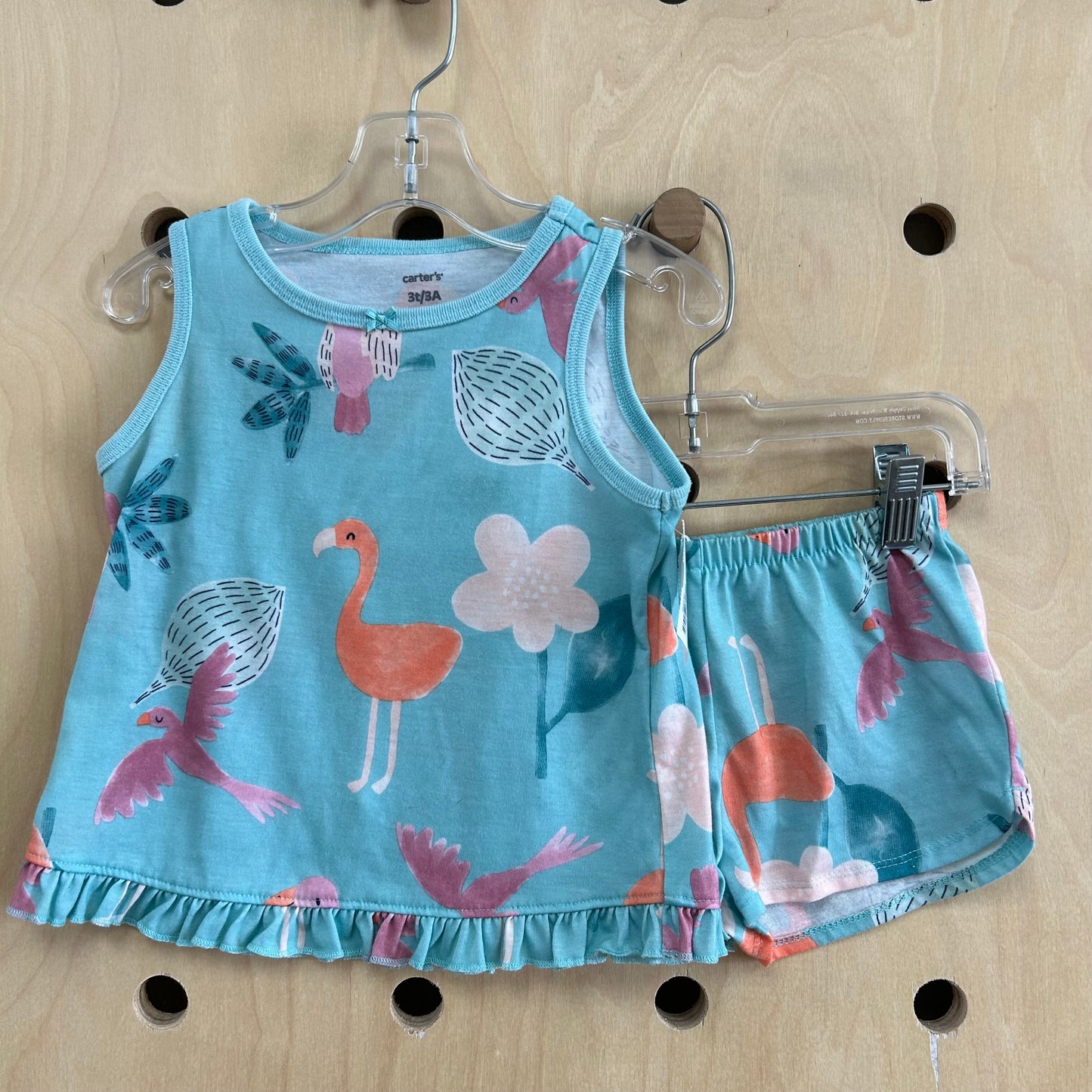 Blue Flamingo Pajamas