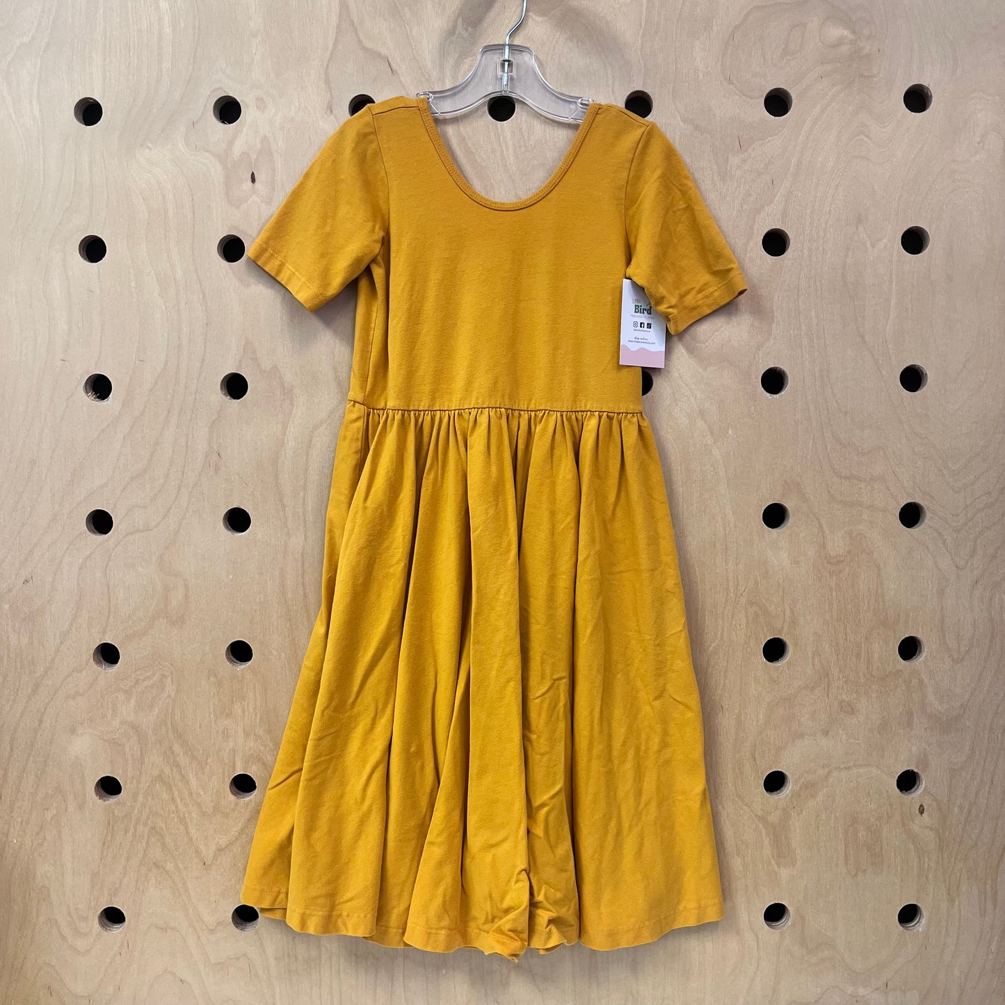 Mustard Twirl Dress