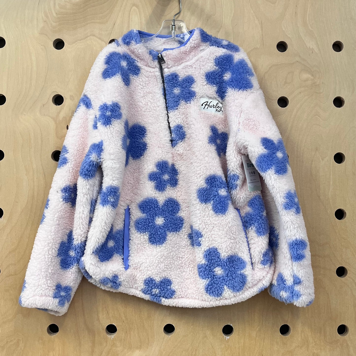 Pink/Purple Fleece Flower Jacket
