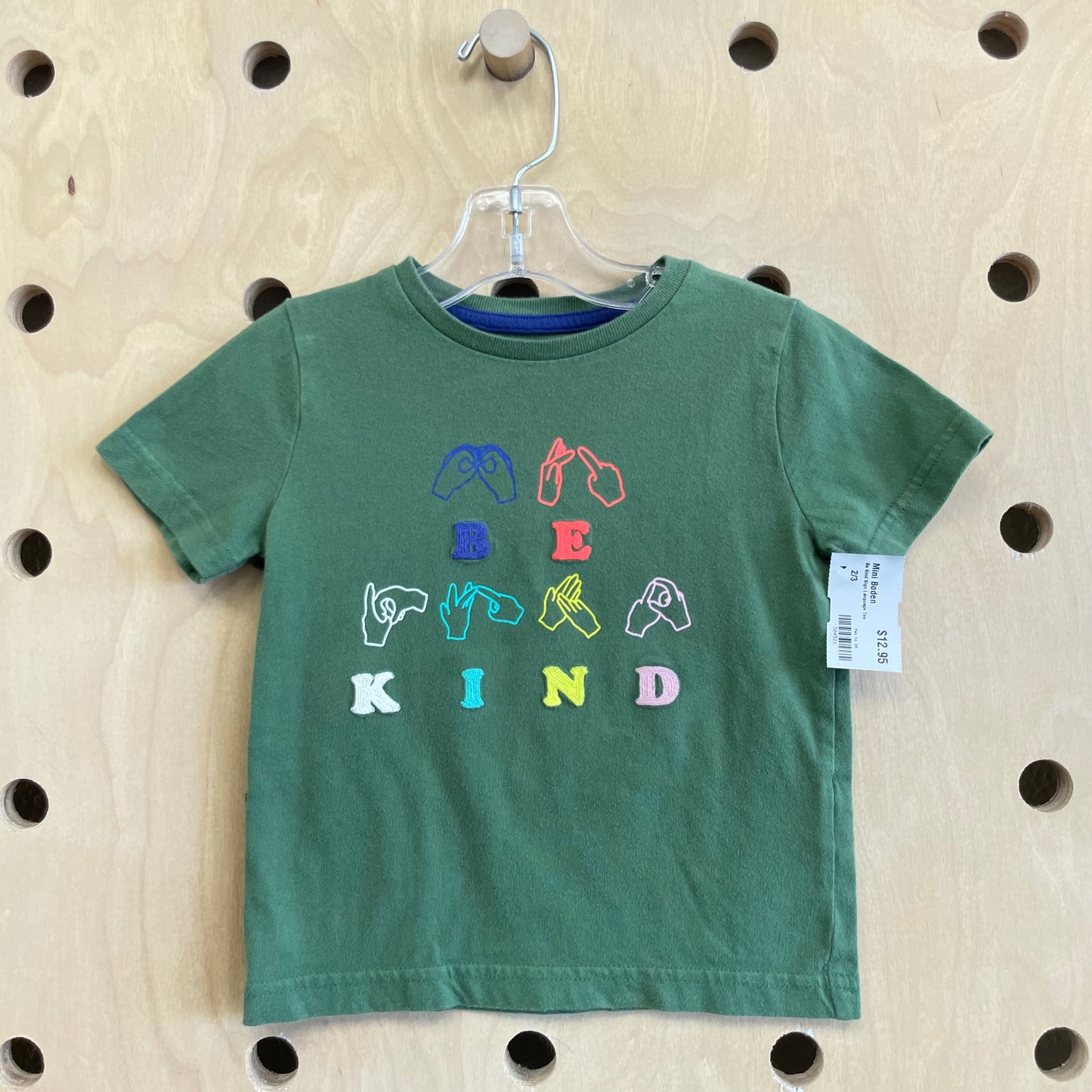 Be Kind Sign Language Tee