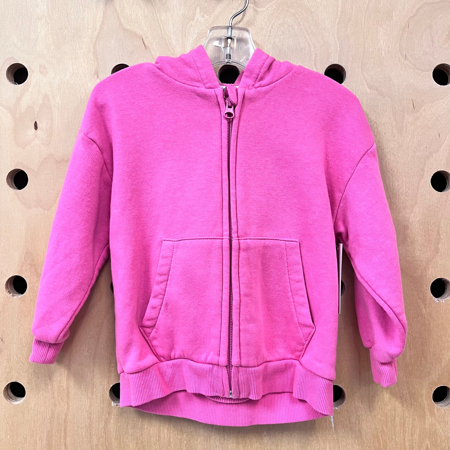Pink Zip Hoodie