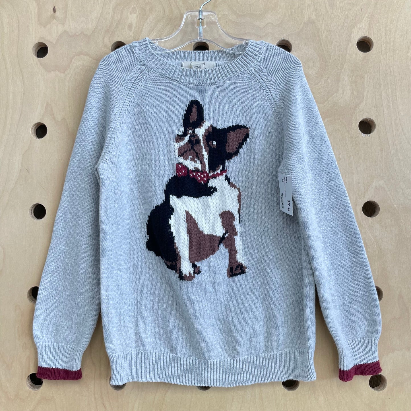 Grey French Bulldog Sweater