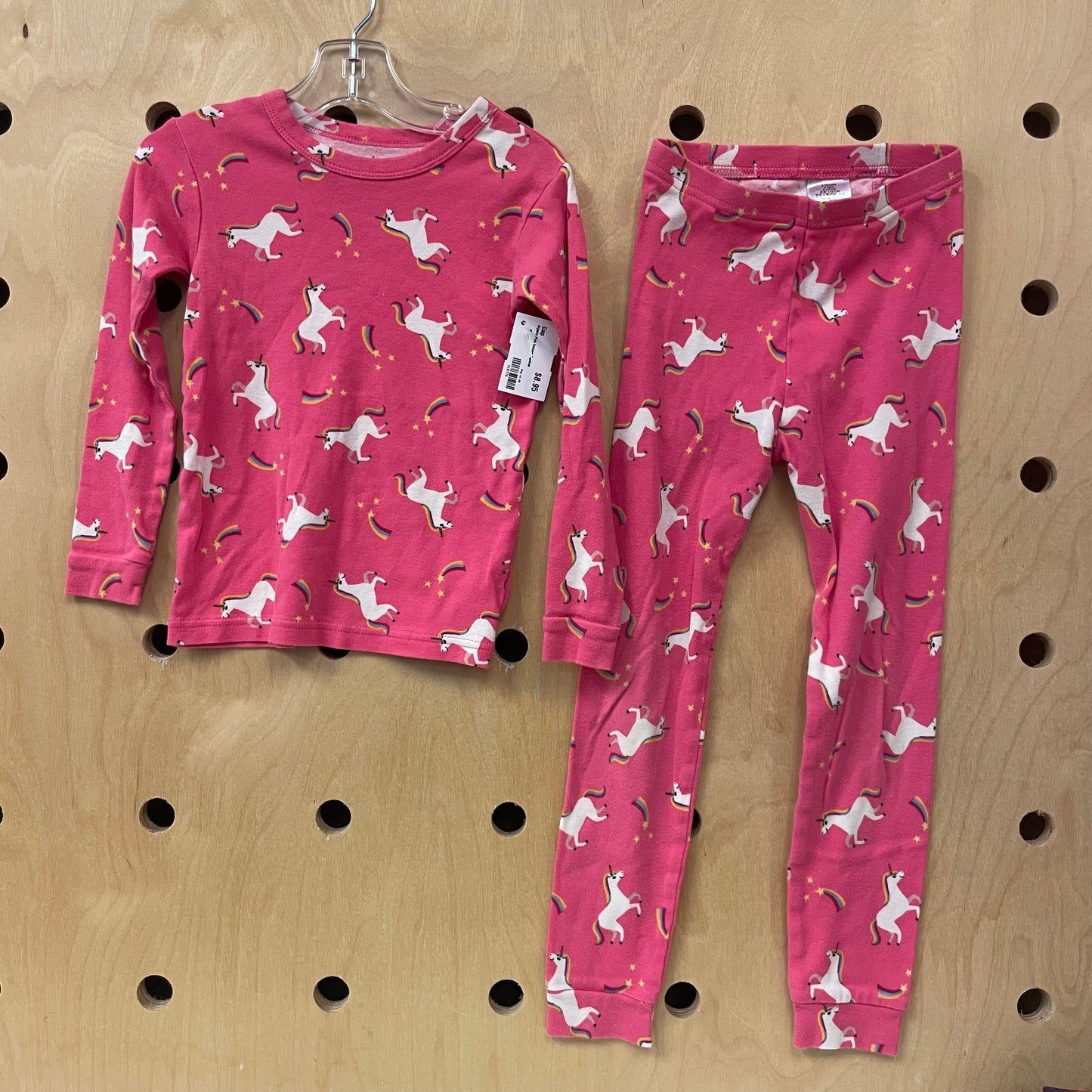 Organic Pink Unicorn Pajamas