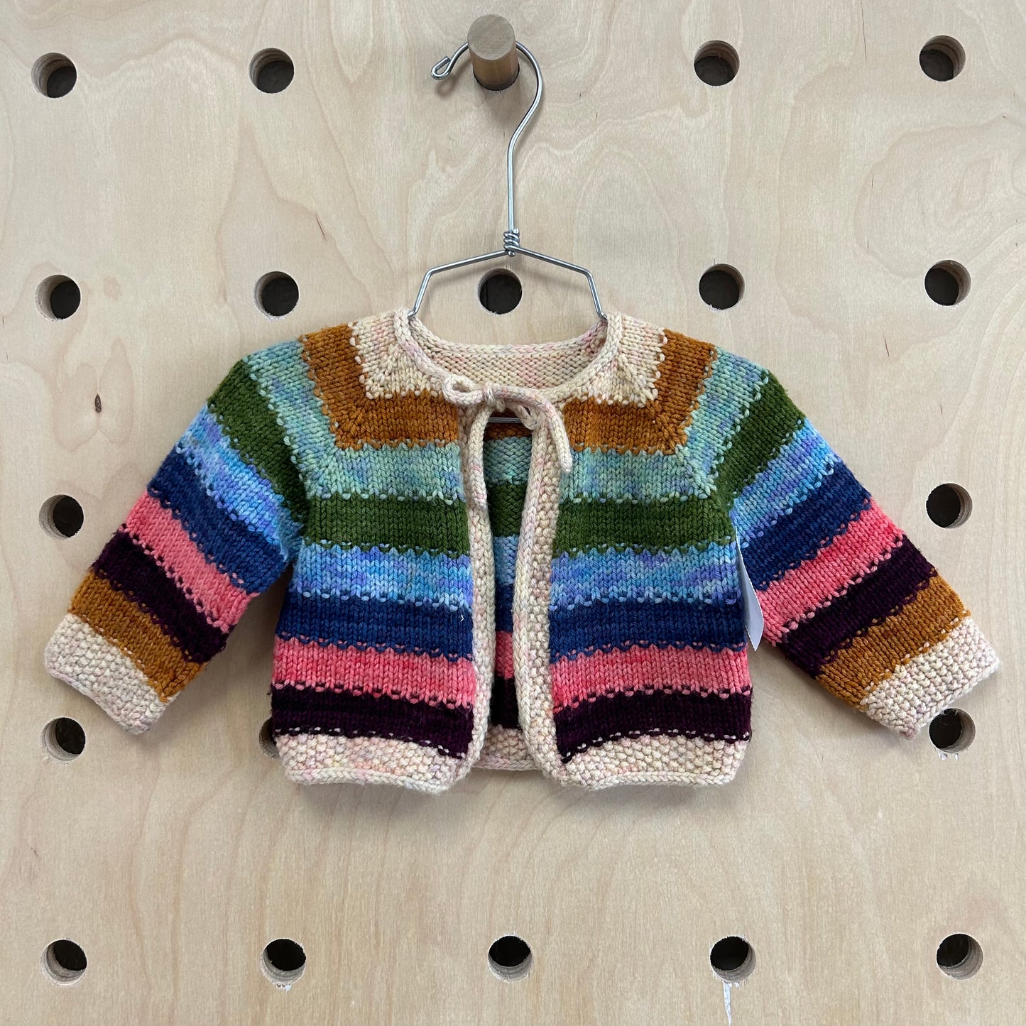 Colorful Knit Cardigan