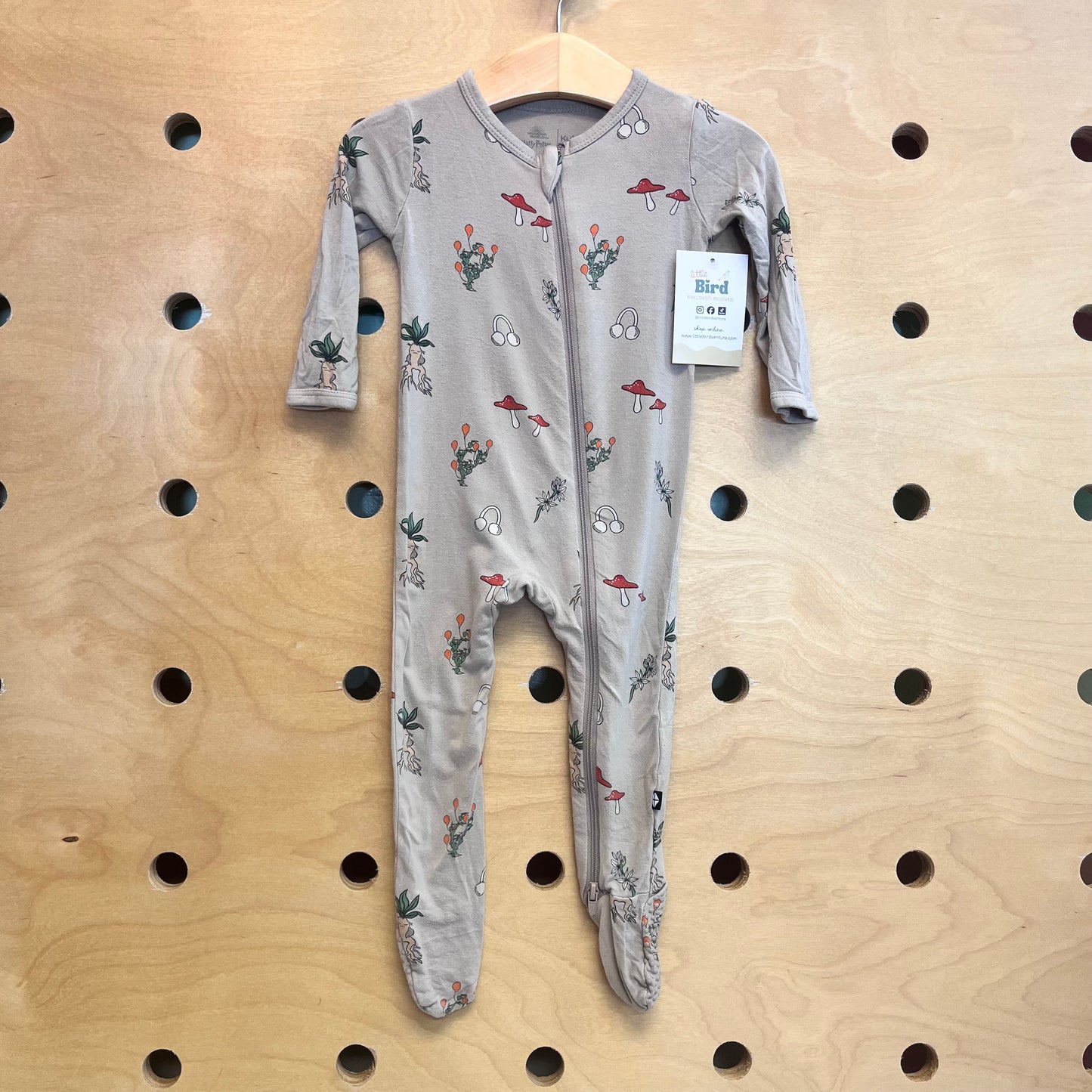 Beige Harry Potter Bamboo Footies