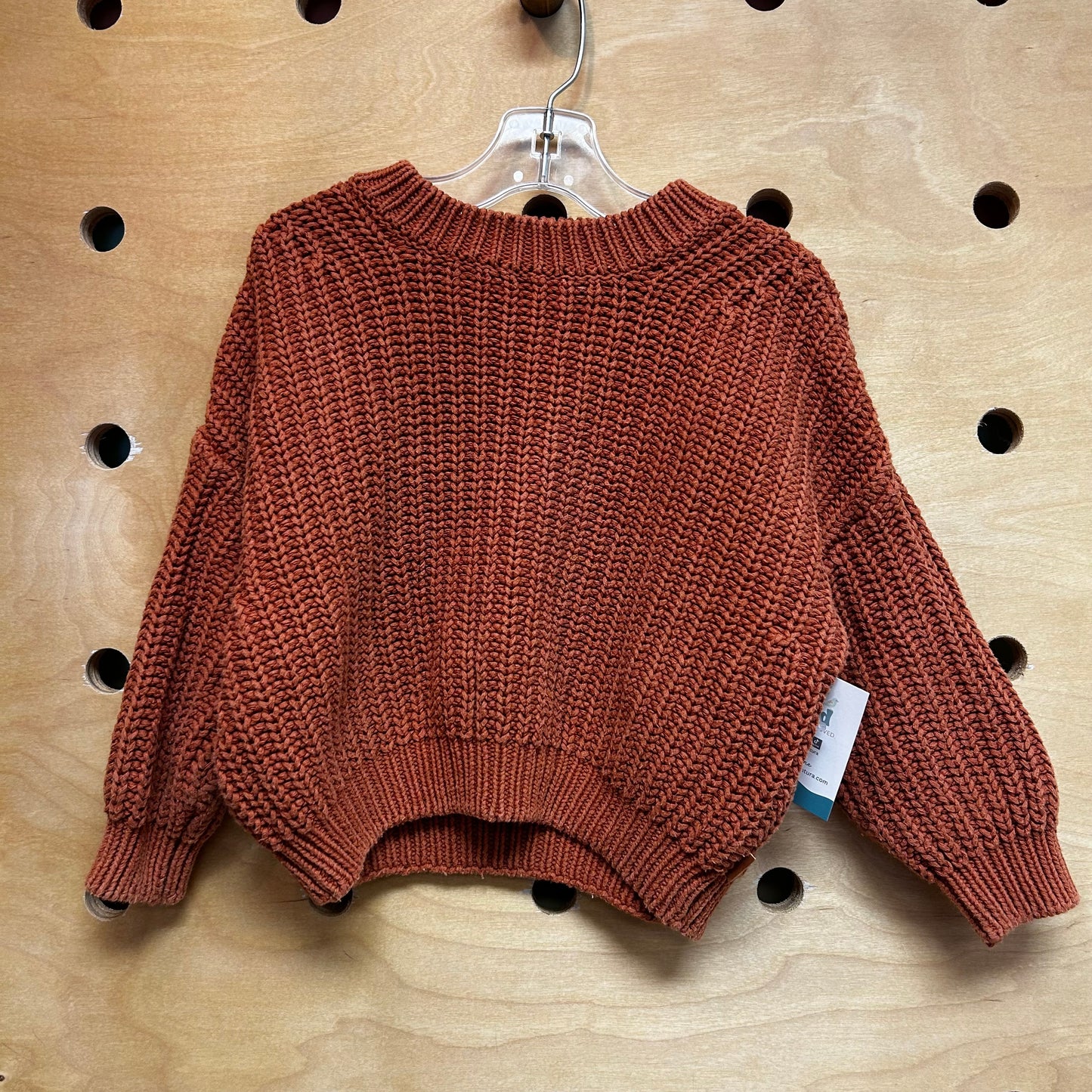 Brown Boxy Sweater