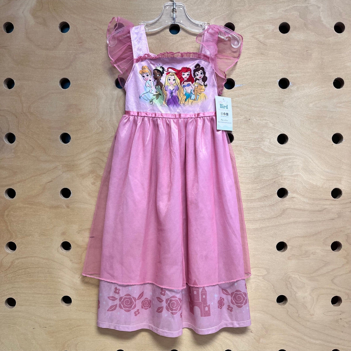 Pink Tulle Princesses Nightgown