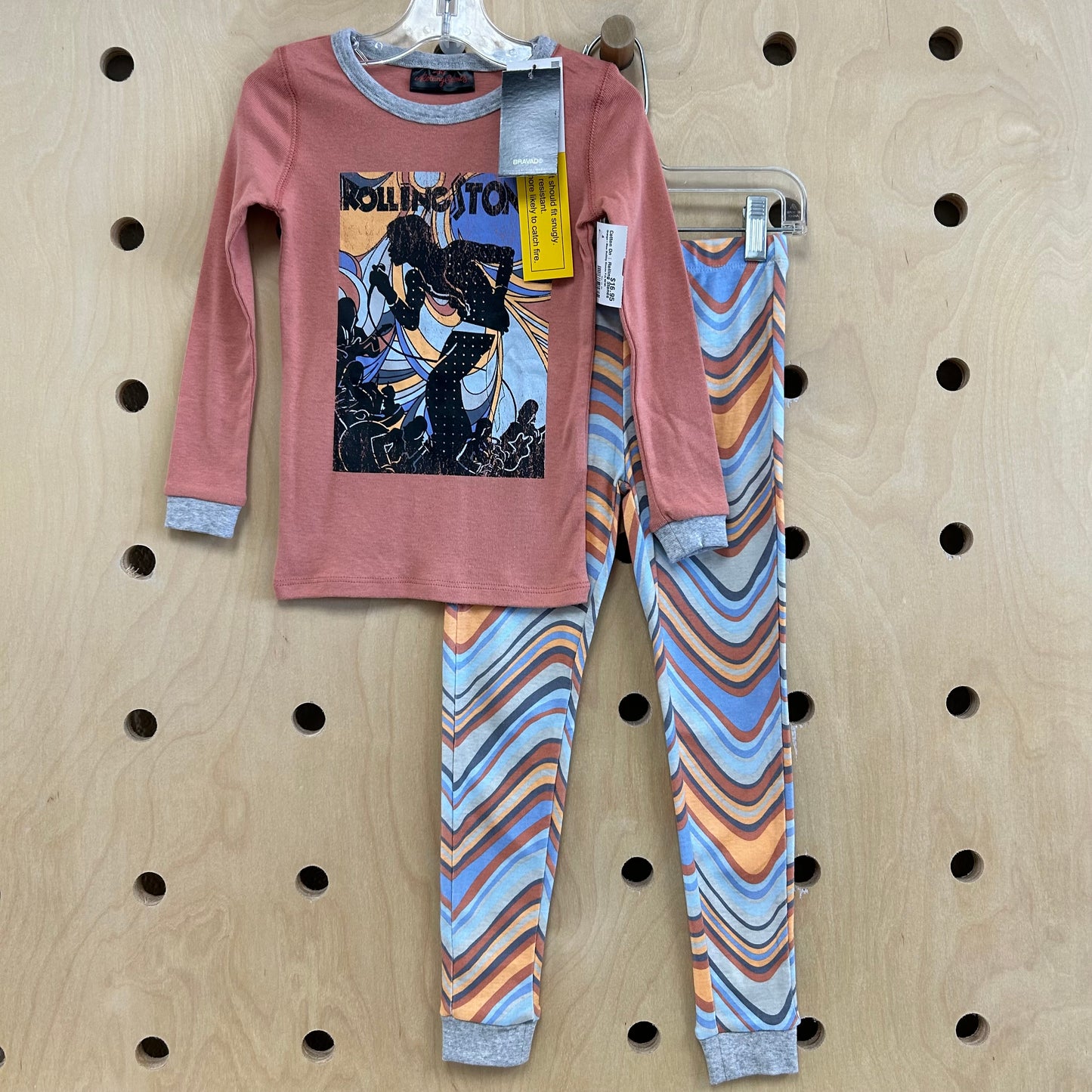 Orange+Blue Rolling Stones PJs NEW!