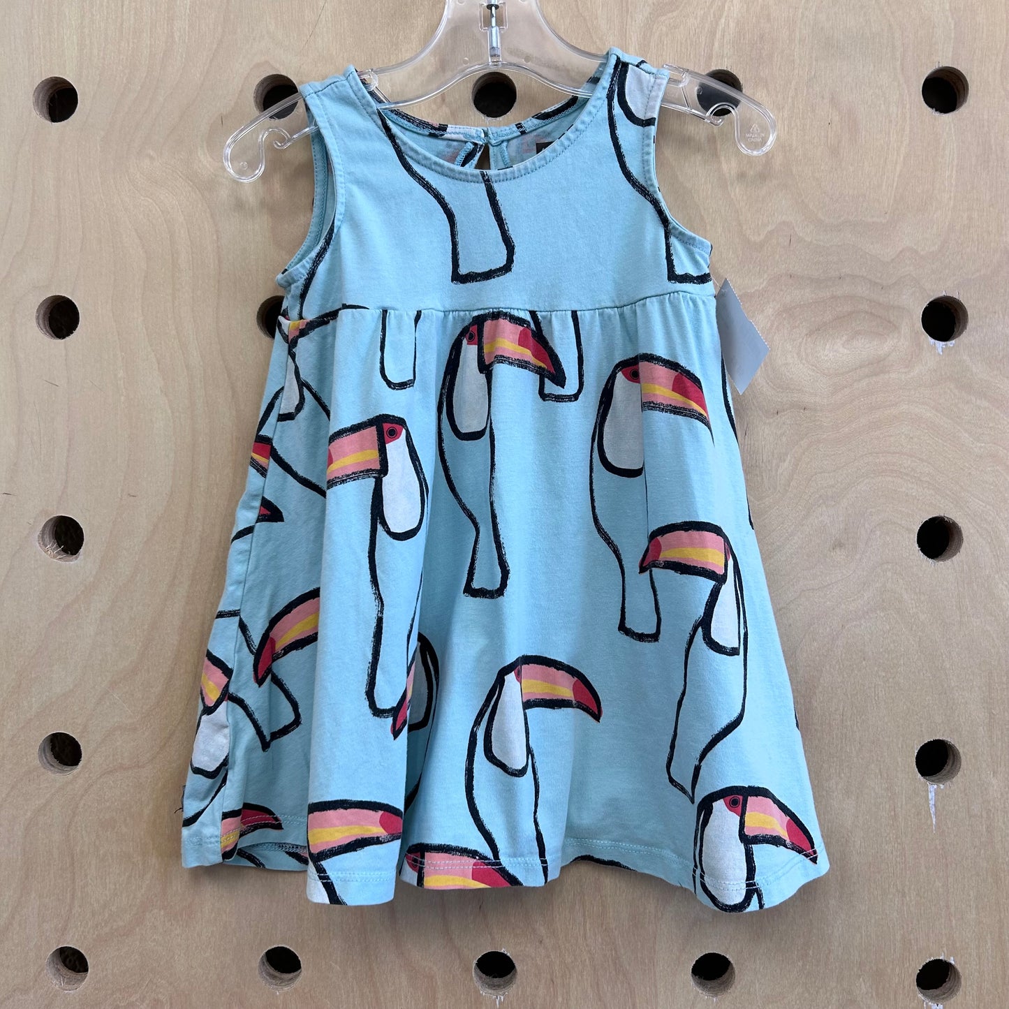 Blue Toucan Dress