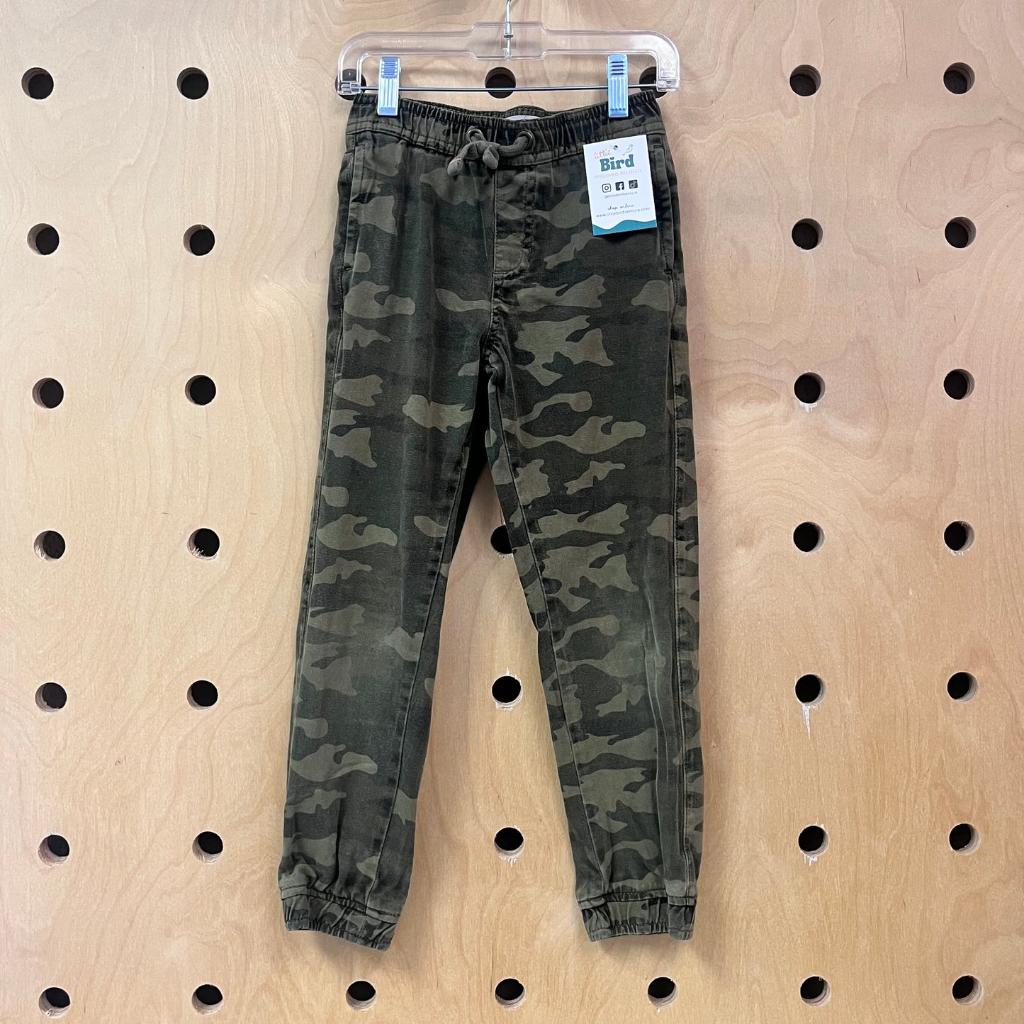 Camo Drawstring Joggers