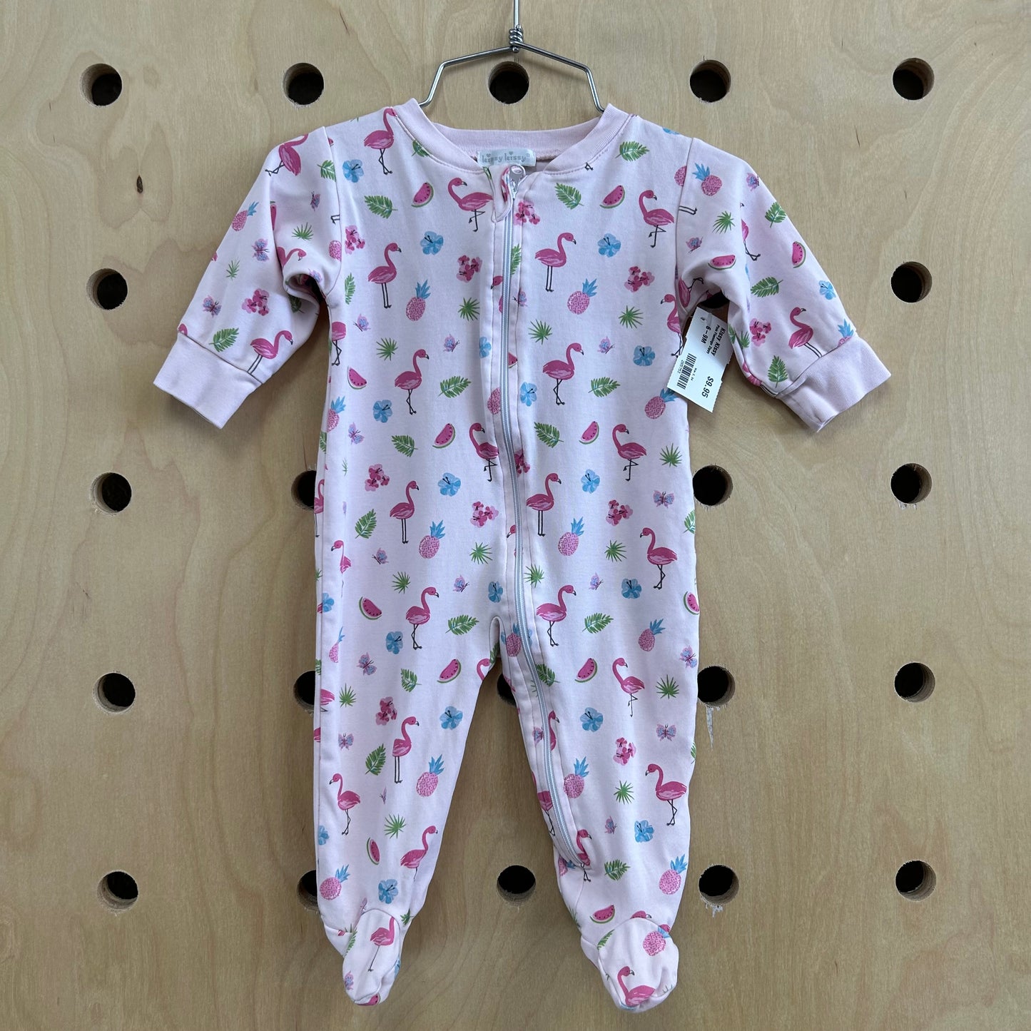 Pink Flamingo Zippy