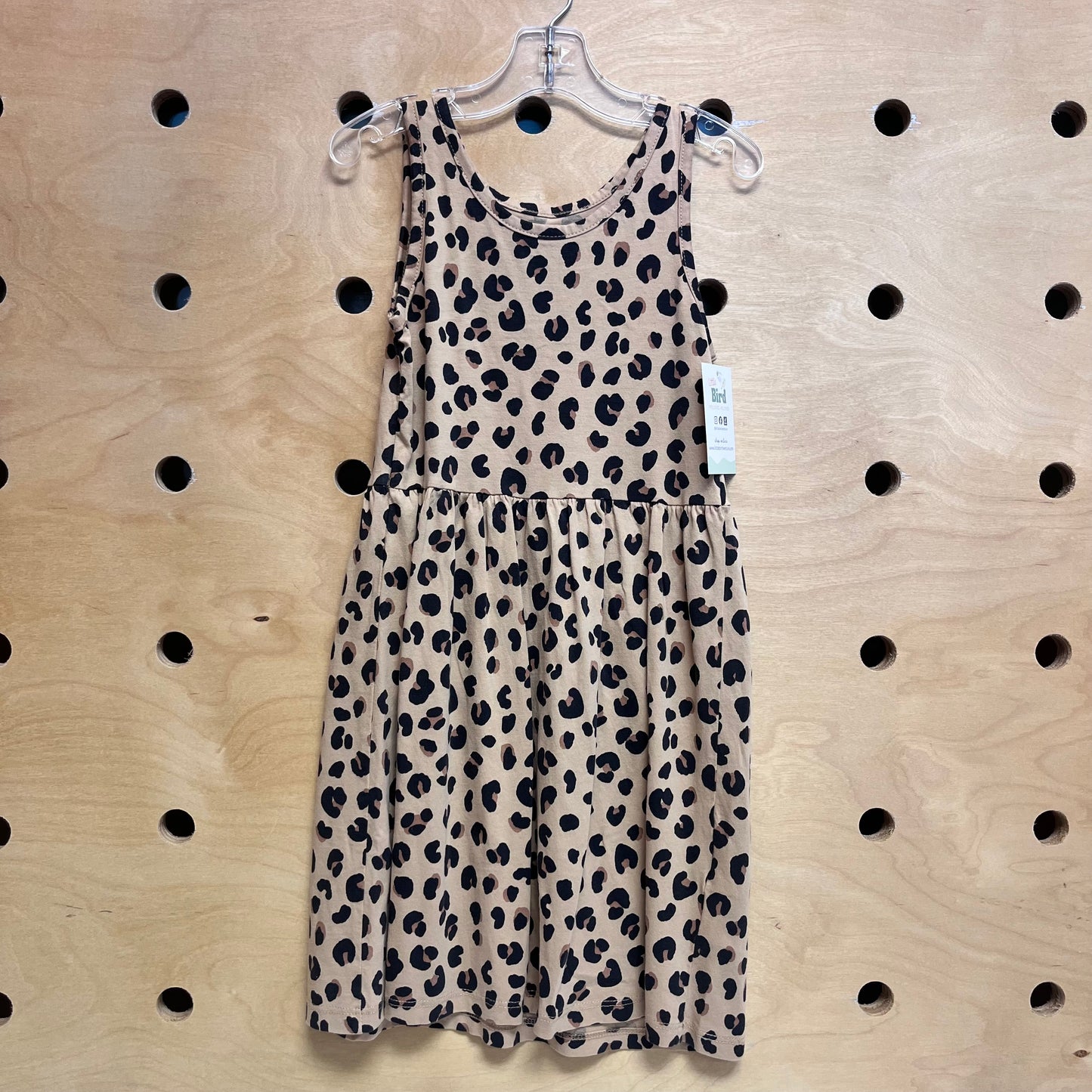 Tan Animal Print Dress