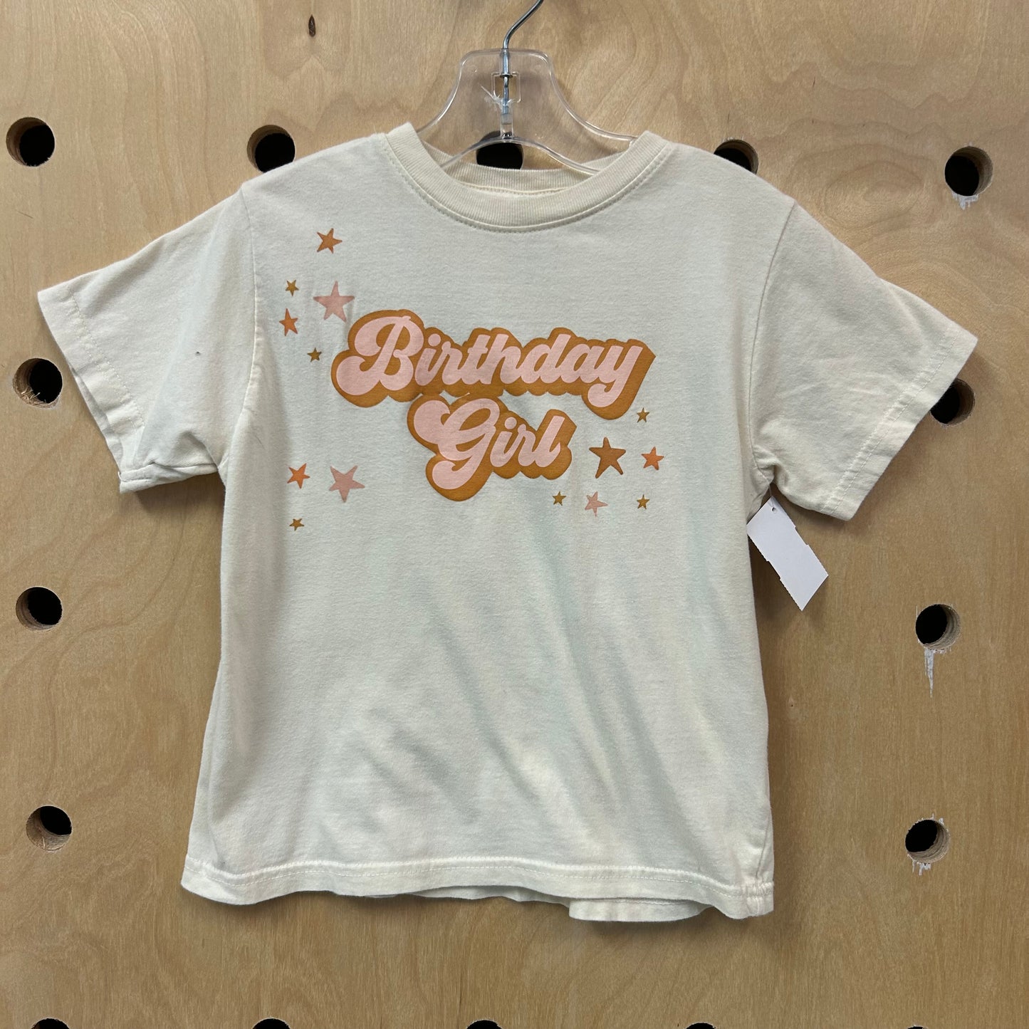 Yellow Birthday Girl Tee