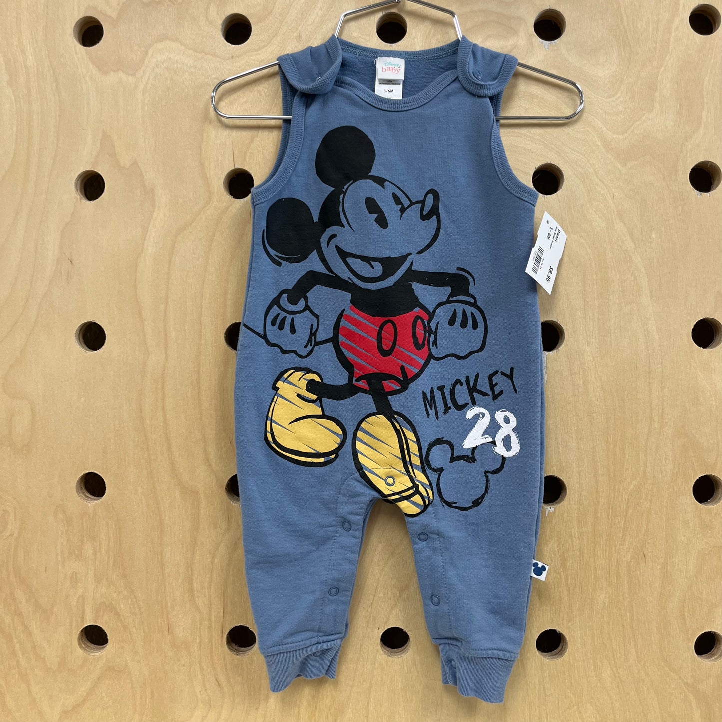 Blue Mickey Romper