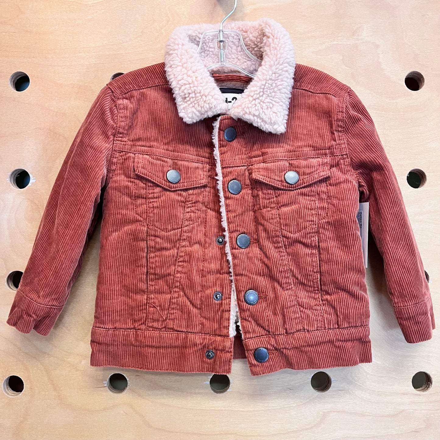 Rust Cord Lined Jacket NEW!