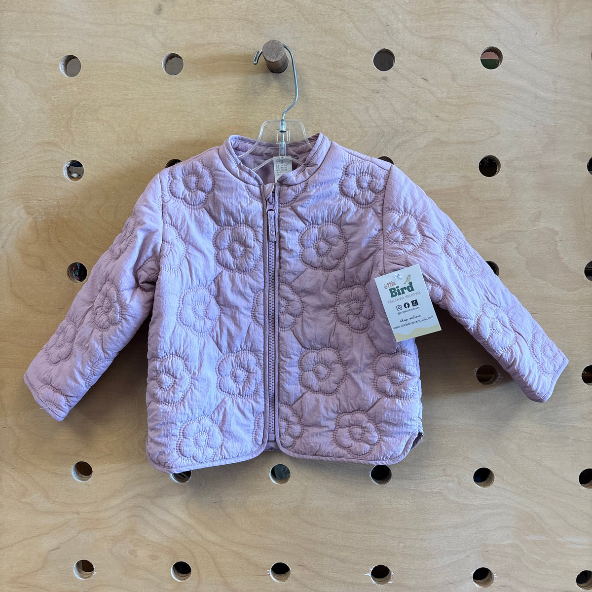 Lavender Floral Jacket