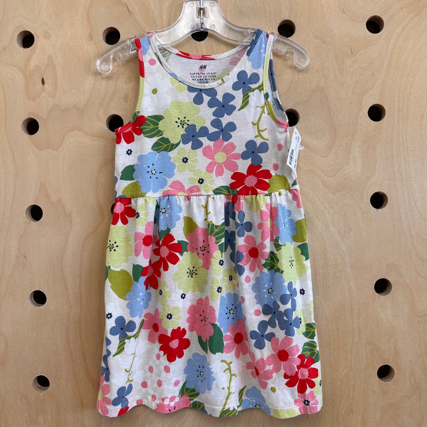 White Floral Dress
