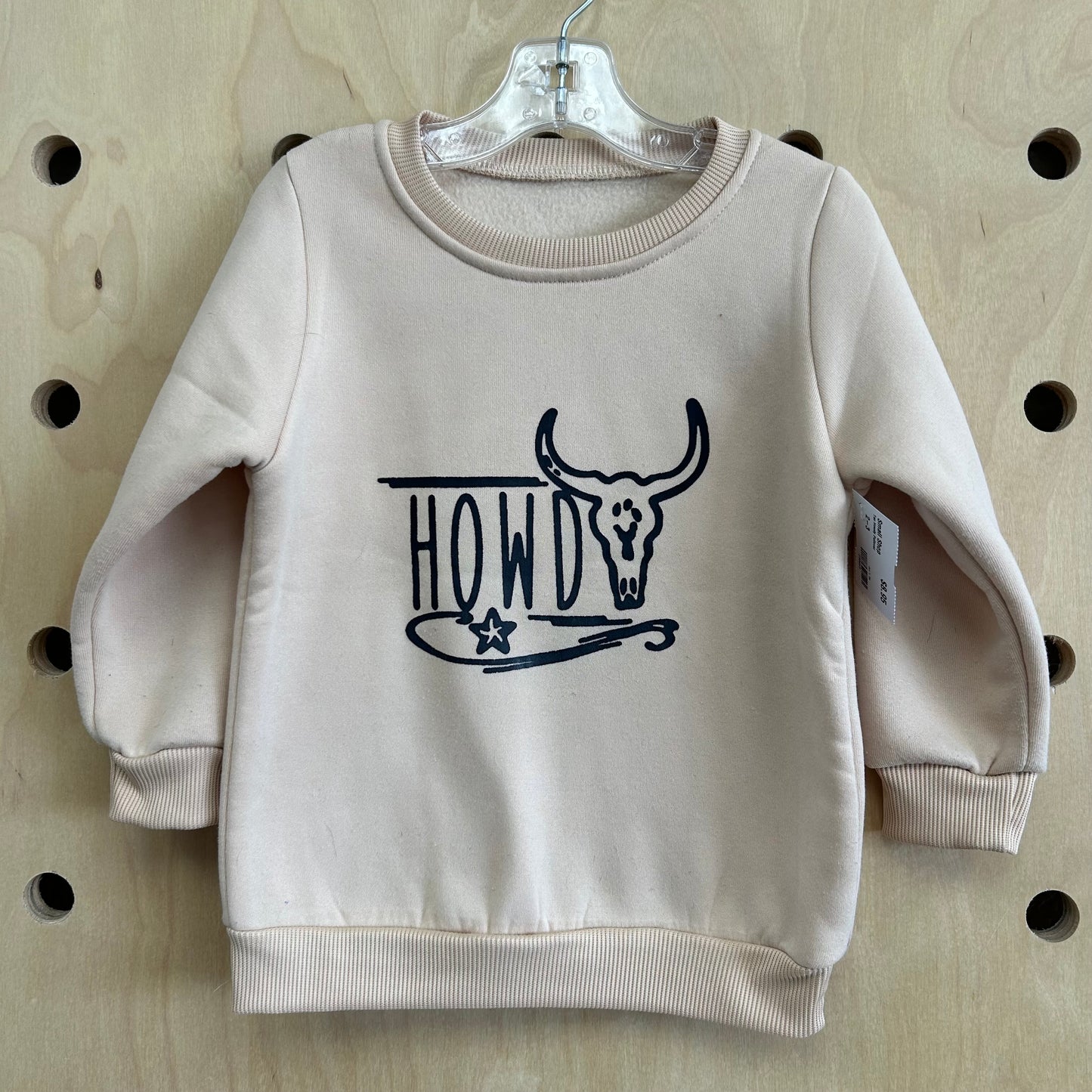Tan Howdy Pullover