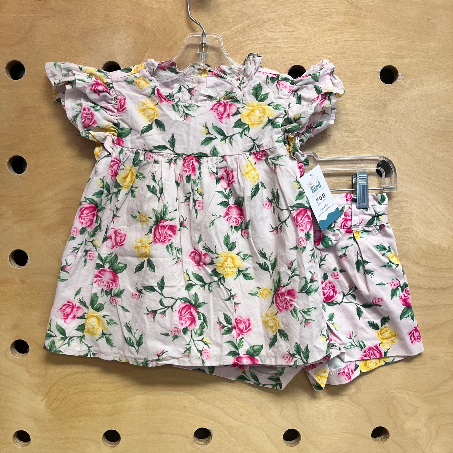 Pink Floral Outfit