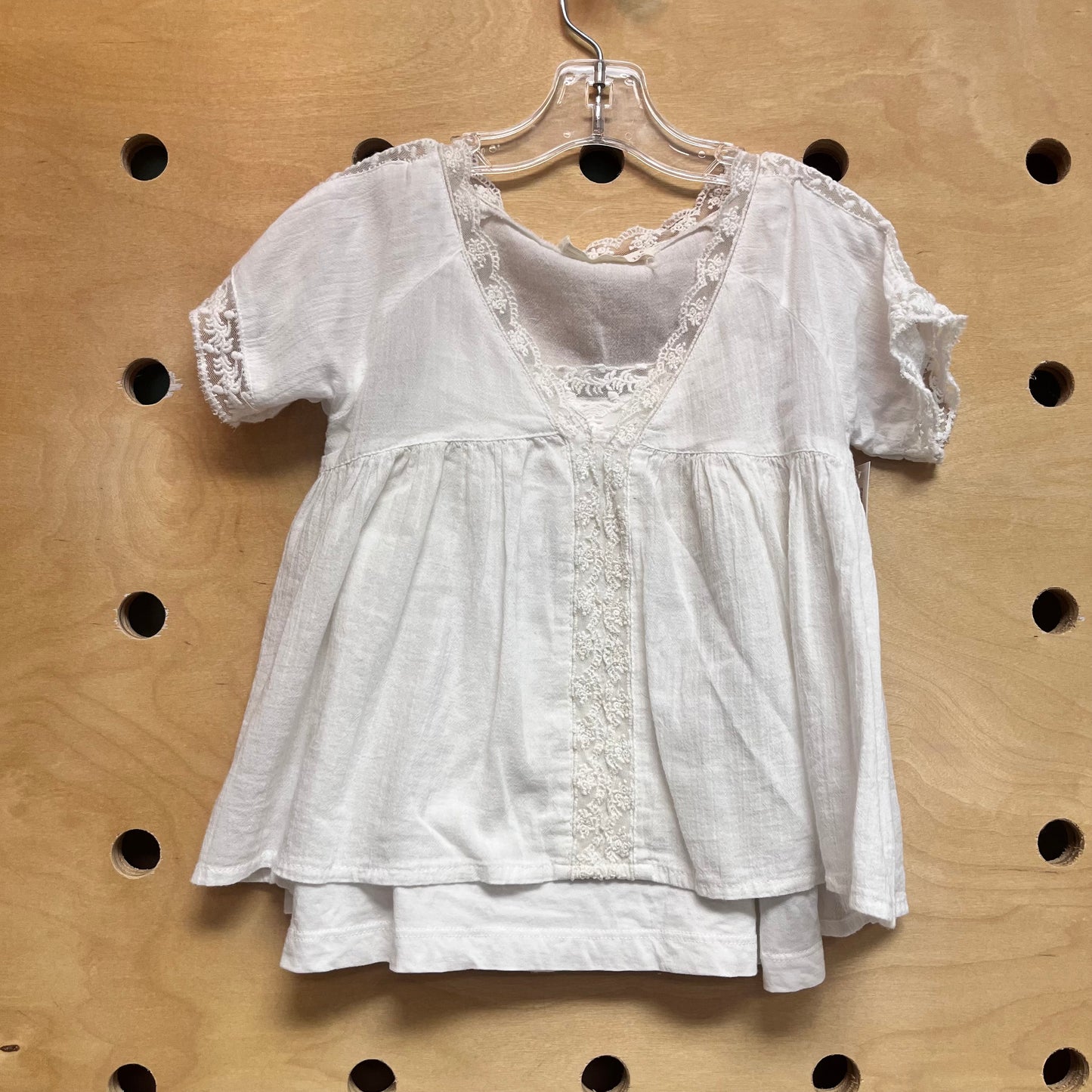White Lace Shirt