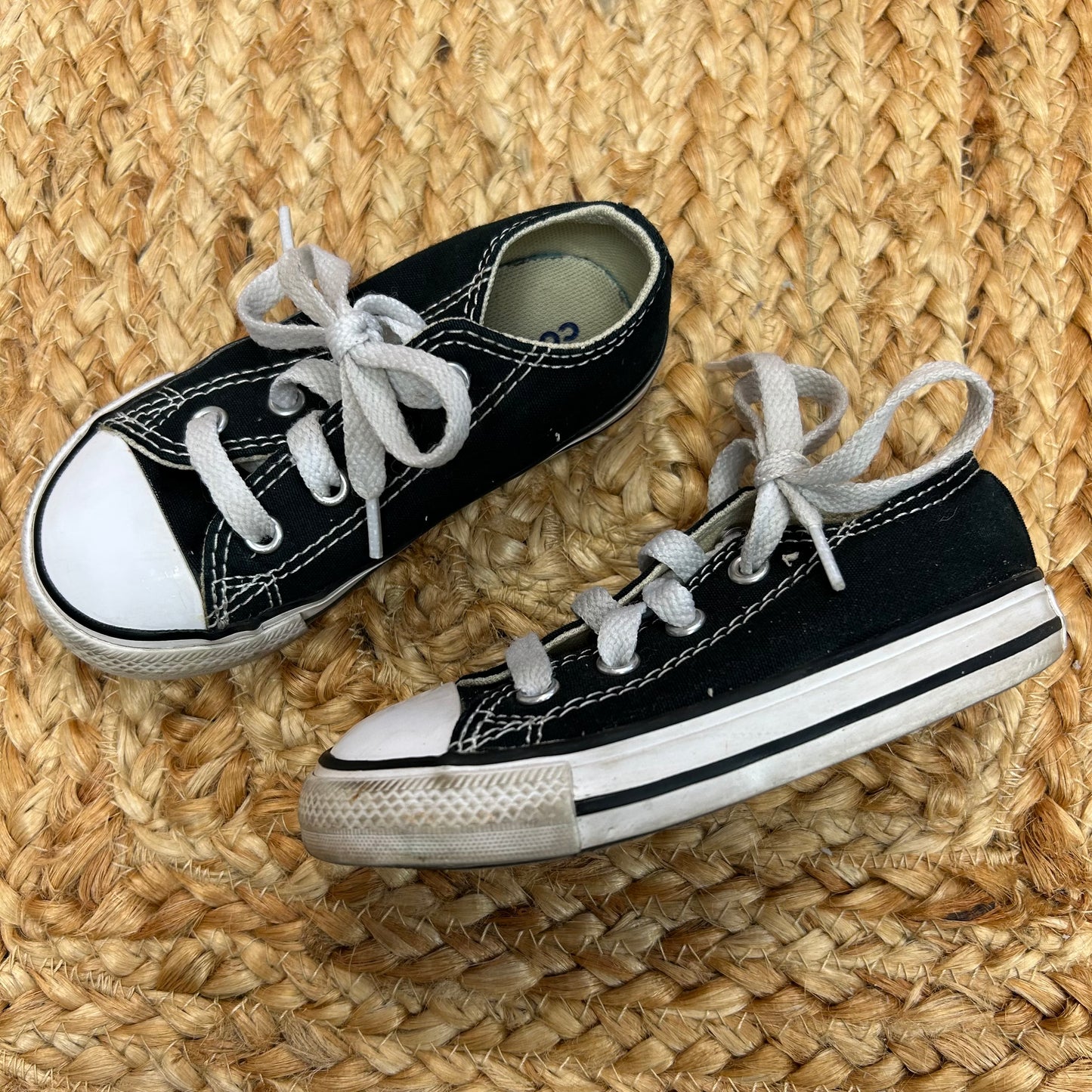 Black Low-Top Sneakers