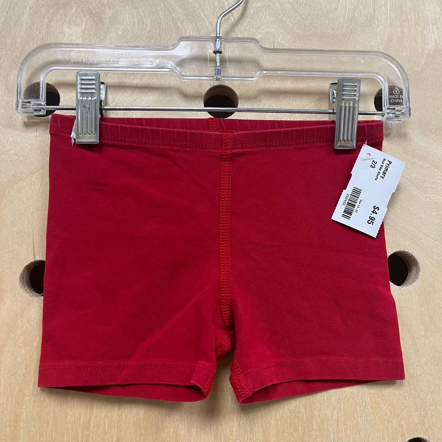 Red Bike Shorts
