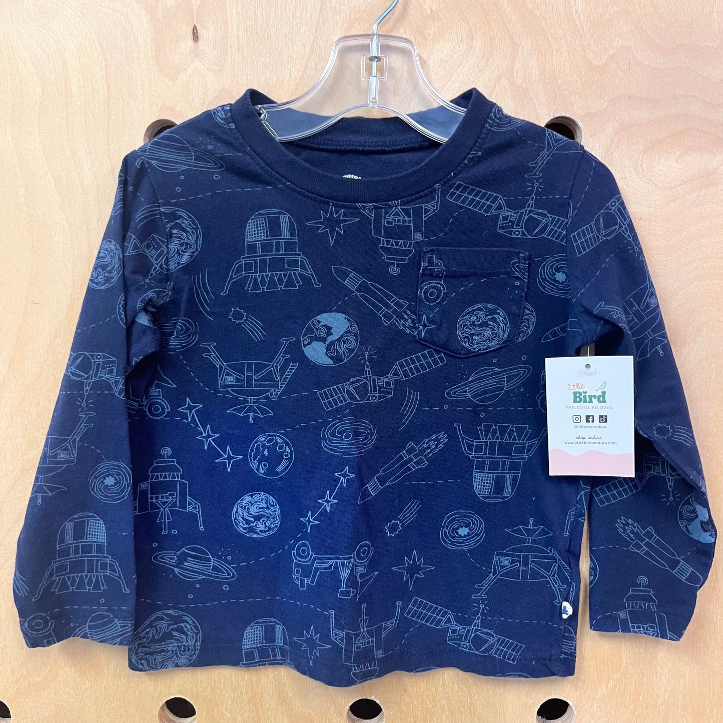 Blue Space Travel Tee