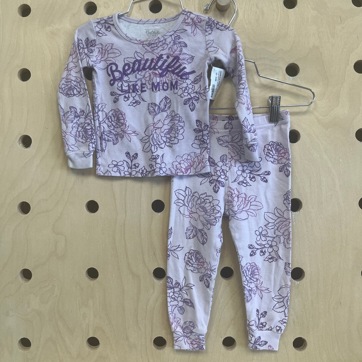 Lavender Beautiful Like Mom Pajamas