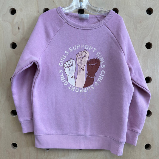 Girls Support Girls Sweatshirt