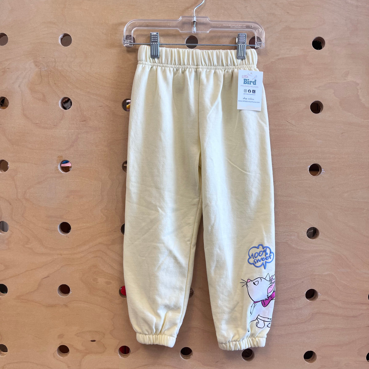 Yellow 100% Sweet Aristocrat Joggers