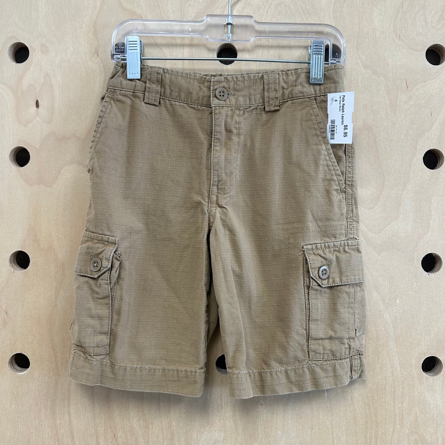 Tan Cargo Shorts