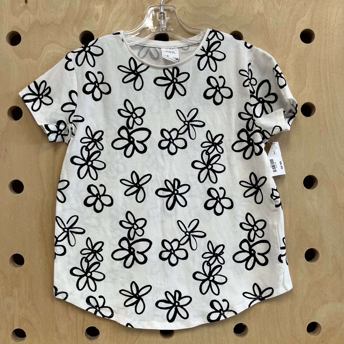 White & Black Top