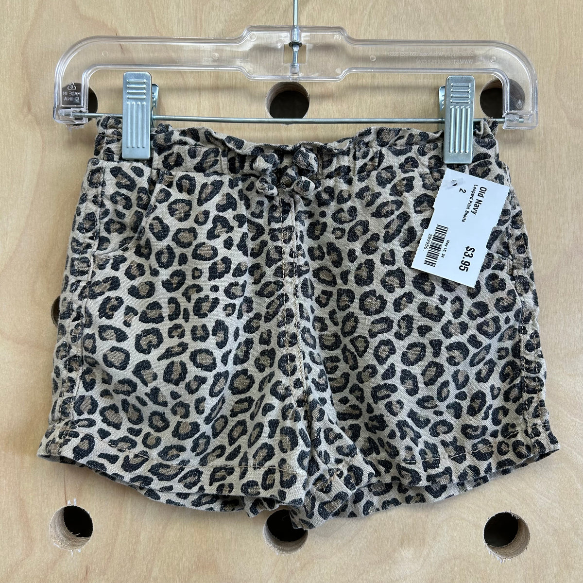 Leopard Print Shorts
