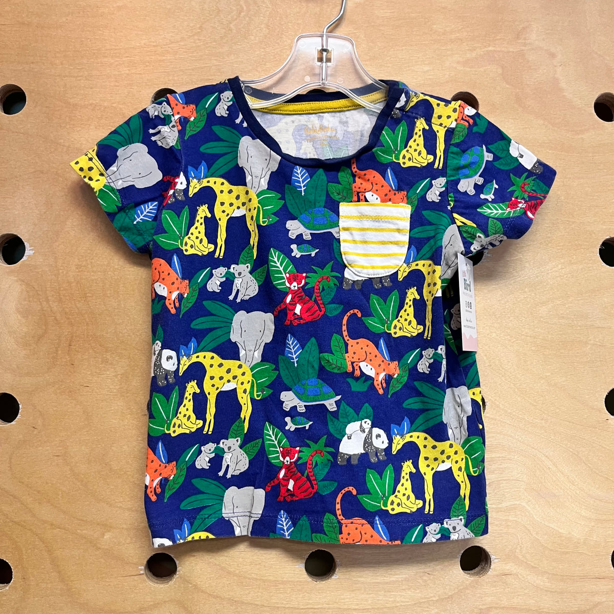 Blue Jungle Print Tee