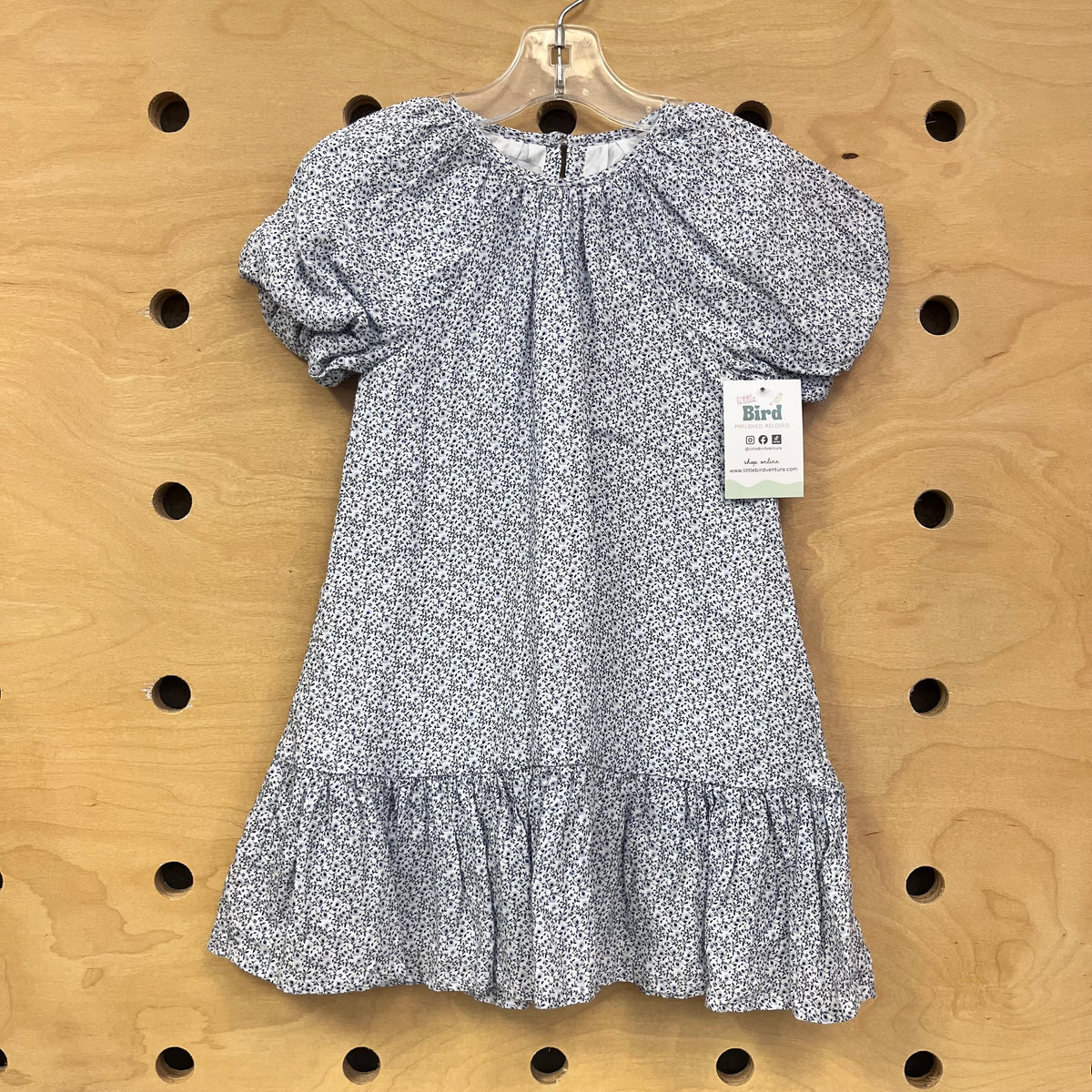Blue Floral Dress