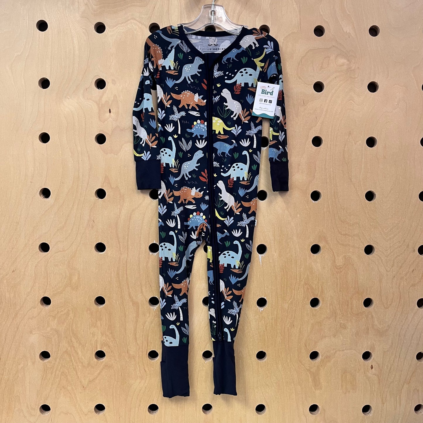 Black Dino Bamboo Zippy New!