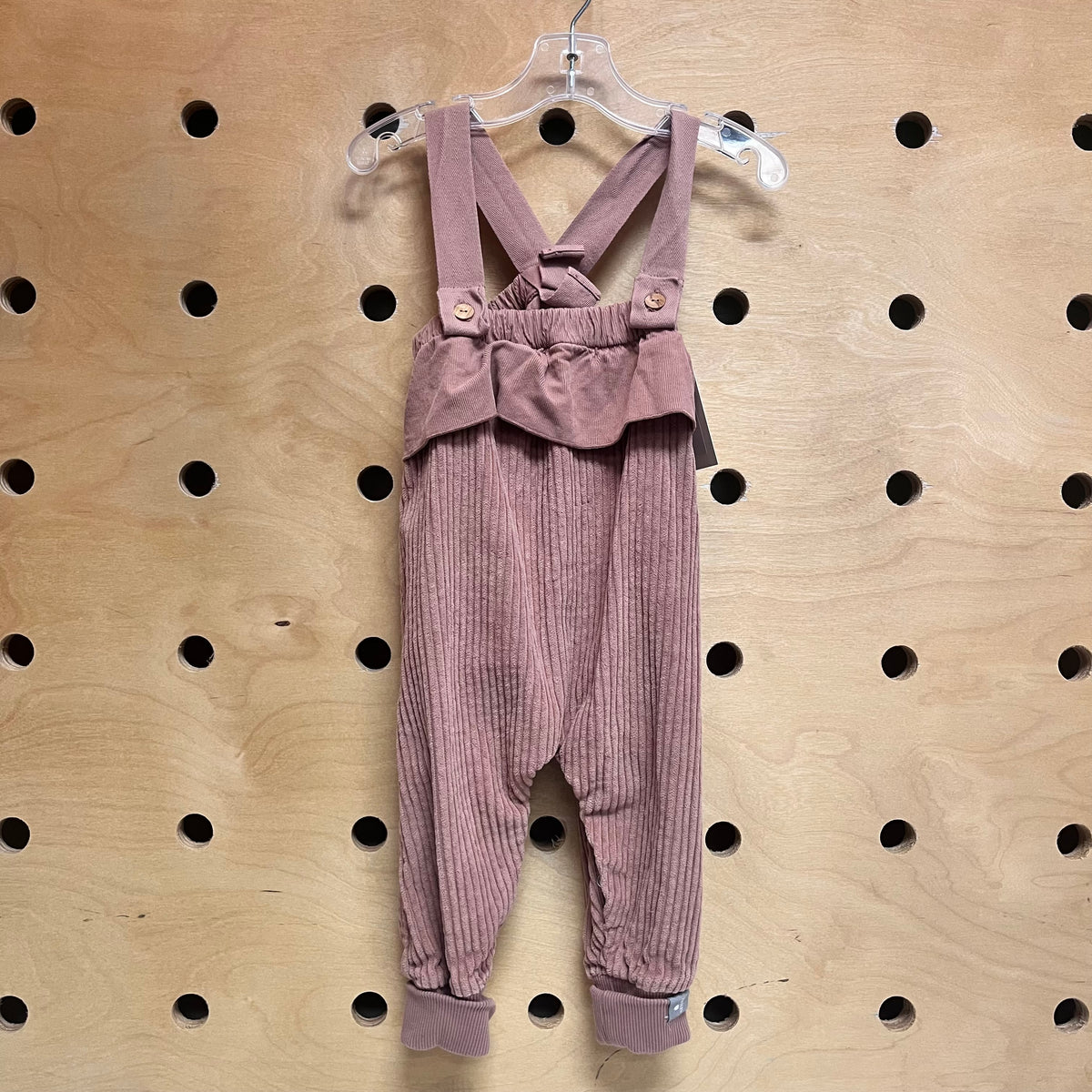 Muave Cord Coveralls