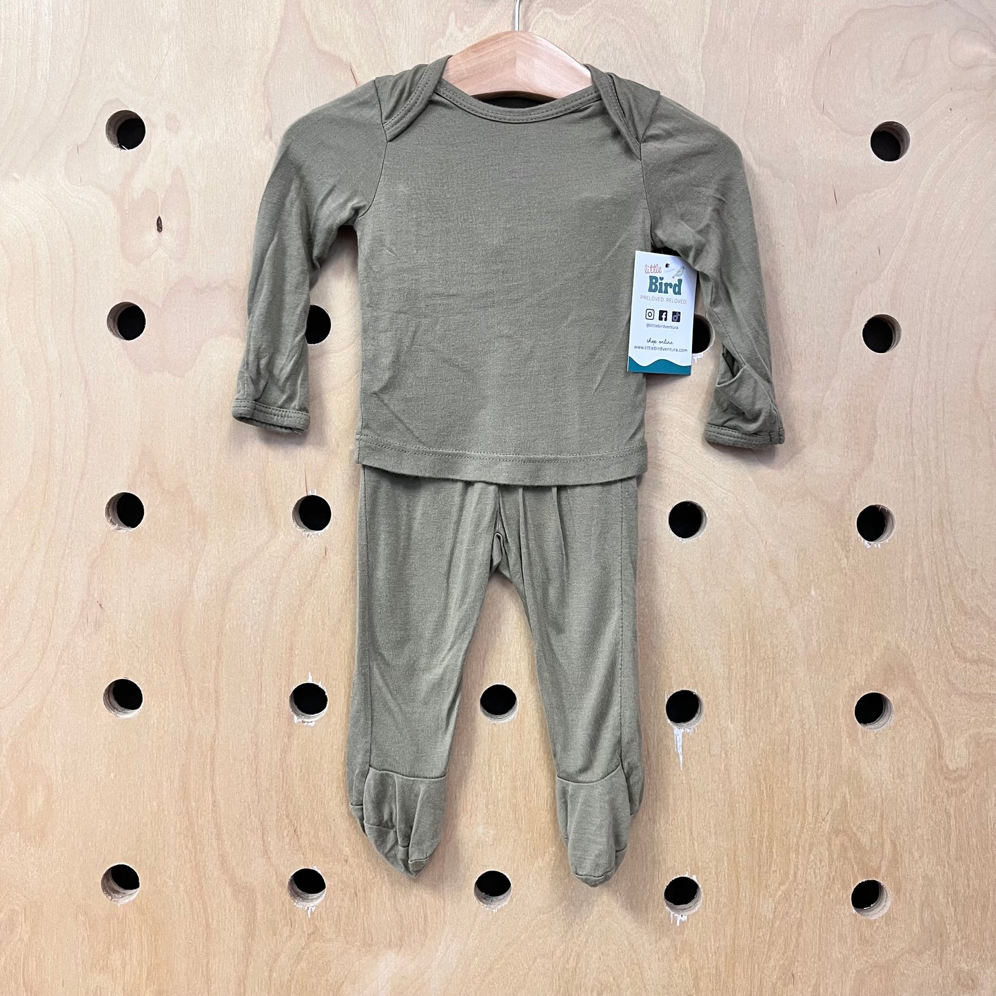 Olve Bamboo Footies Set